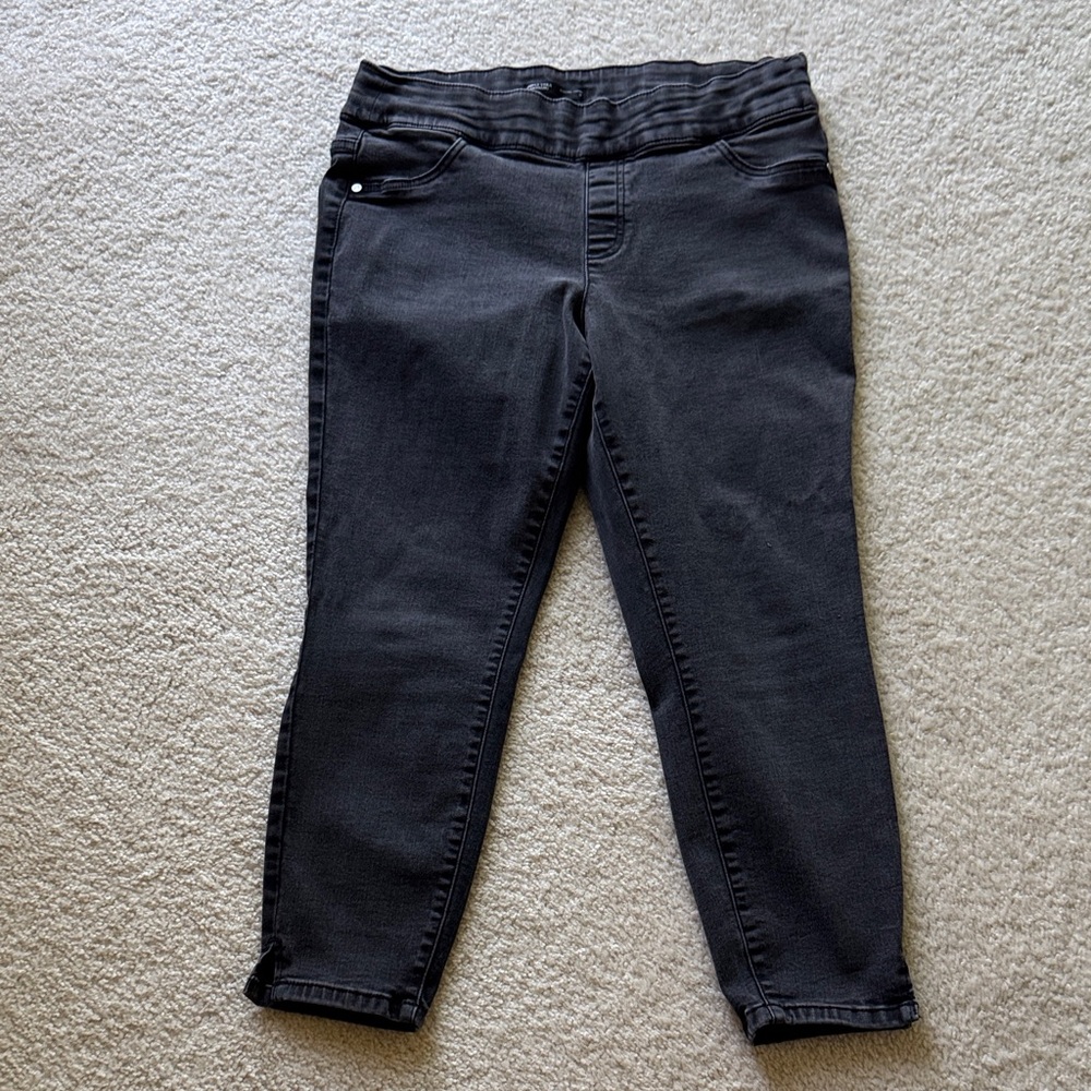 Simply Vera Vera Wang Charcoal Jeggings